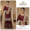 10035 A To F By Zorista Zimmi Choo Pakistani Plazzo Suits Wholesalers In Surat